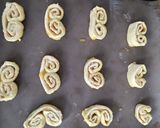 Une image de l'étape 3 de Palmier au caramel.