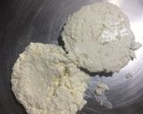 A picture of step 1 of Ras Malai.
