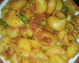 A picture of step 6 of Sea shell pasta.