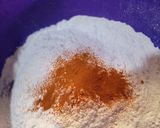 A picture of step 4 of Veggie mango pancakes.