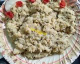 A picture of step 7 of Moong lentil Khichdi.