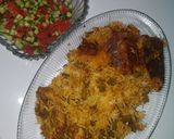 عکس مرحله 7 از دستور دمپخت لوبیاسبز و مرغ به همراه ته دیگ نونی