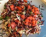 Une image de l'étape 9 de Salade composée à la mortadelle de Bologne farcie.