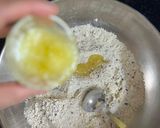 A picture of step 1 of Baked masala mathri.