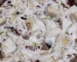 A picture of step 2 of Creamy fruits salad.