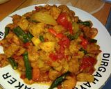 Foto langkah ke 7 dari resep Tumis udang mercon.