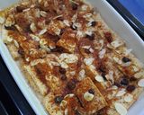 Foto langkah ke 3 dari resep Bread Pudding Selai Biscoff🍰.