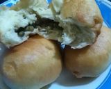 Foto langkah ke 5 dari resep Untuk-untuk (roti goreng) isi kacang ijo.