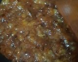 A picture of step 4 of Nendrum banana noruku (banana halwa).