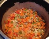 Foto del paso 2 de la receta: Guiso de lentejas con vegetales y panceta🍲💕