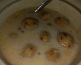 A picture of step 5 of Yam balls.