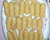 A picture of step 3 of Yam balls II.