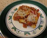 A picture of step 7 of Ray's Vegan Lasagna.