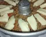 Foto del paso 6 de la receta: Budín de polenta, carne picada y tuco
