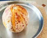 A picture of step 1 of Delicious unique healthy muskmelon dry fruit halwa.