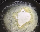 A picture of step 3 of White Sauce Cheese Pasta.