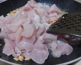 Foto langkah ke 2 dari resep Ayam & Tahu Tumis Kemangi.