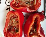Foto del paso 3 de la receta: Morrones rellenos