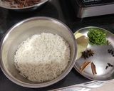 A picture of step 3 of Paneer Makhani Biryani.