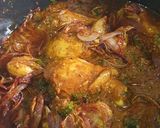 A picture of step 11 of Chicken biryani rice #eid Mubarak.
