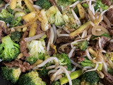 Chop suey con carne