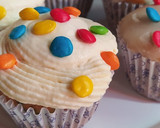 Foto del paso 5 de la receta: Muffins de Banana y Colores 🌈❤️