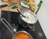 Foto del paso 4 de la receta: Ramen de sobras y Yatekomo en 10 minutos - 1 ingrediente
