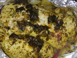 Filet de merluza papillote