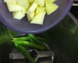 A picture of step 1 of Mango - Coriandor Spicy Chutney.