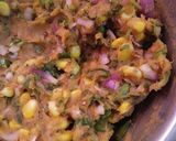 A picture of step 2 of Corn cutlets.