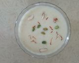 A picture of step 10 of Badam Phirni.