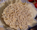 Foto del paso 2 de la receta: Tarta rústica de tomates secos, pollo asado, huevo duro y mozzarella de búfala