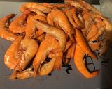 Une image de l'étape 8 de Crevettes marinées oignons de roscoff, ail fumé, citron vert, menthe et coco.