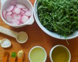Foto del paso 1 de la receta: Ensalada de arúgula y rábanos con citronette