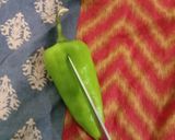 A picture of step 2 of Chatkhareydaar Mirchi Achar.