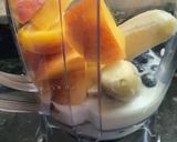Foto del paso 4 de la receta: Licuado mix con frutas de estación