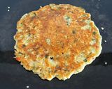 A picture of step 12 of Jowar Lauki (Bottlegourd) Thalipith.