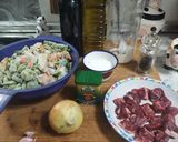 Foto del paso 1 de la receta: Menestra con ternera 🥬🥕🐄🥔
