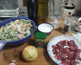 Foto del paso 1 de la receta: Menestra con ternera 🥬🥕🐄🥔