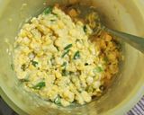 Foto langkah ke 3 dari resep Dadar Jagung / Bakwan Jagung.