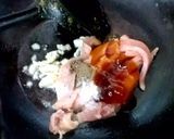 รูปขั้นตอนการทำที่ 4 ของ กุ้งไก่ผัดกระเทียมพริกไทย