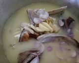 Foto langkah ke 6 dari resep Gangan Hampap Keladi Kepala Telang extra telur #herlinwidodo.