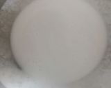 A picture of step 1 of Coconut pancakes.