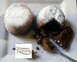 A picture of step 6 of Chocolate lava cake.