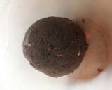 A picture of step 2 of Biscuit cocoa modak.