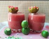 A picture of step 4 of Guava juice.