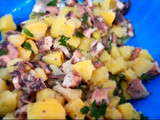 Ensalada de pulpo 🐙 con papas 🥔