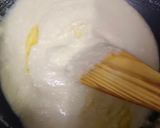 A picture of step 5 of Almond burfi.