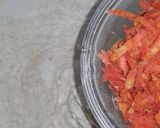 A picture of step 3 of Tawa bread pizza.