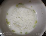 A picture of step 3 of Idli chat pata chat.